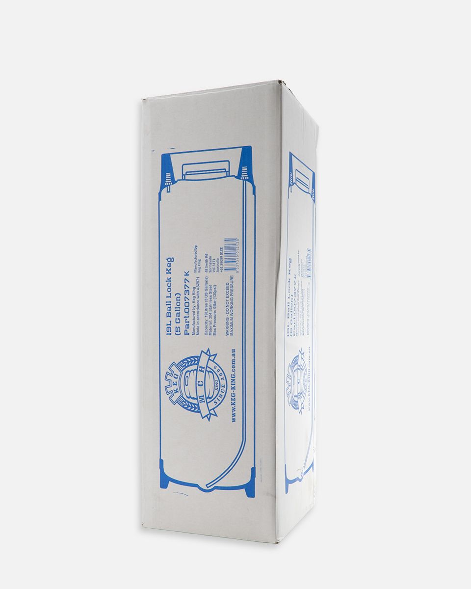Keg King -  True Blue 19L Ball Lock Cornelius corny keg