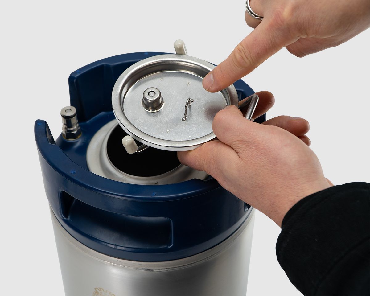 Keg King - Limited Edition True Blue 9.5L Ball Lock Cornelius corny keg