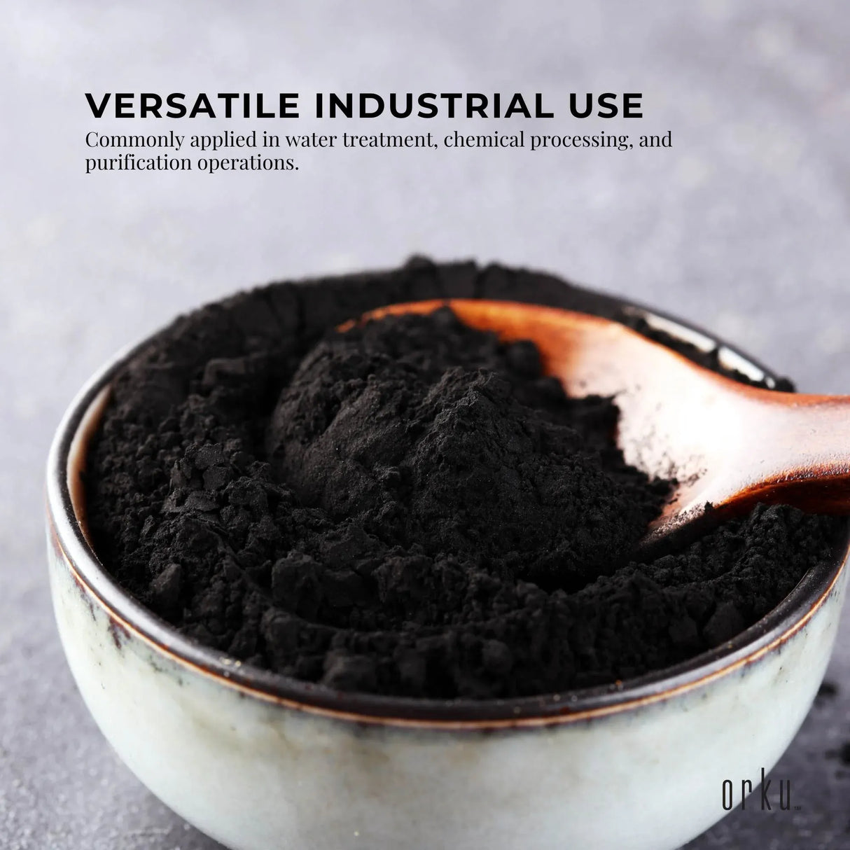 Orku 50g Activated Carbon Powder Coconut Charcoal - Water Filtration