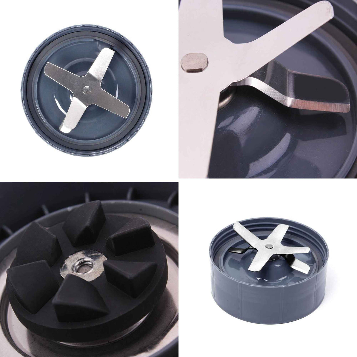 Nutribullet Extractor Blade Replacement with Colossal Tall Cup & Grey Seal for 600 & 900 Models