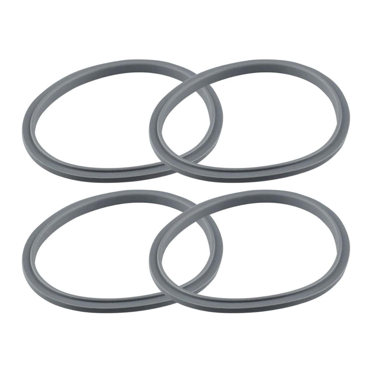 4-Pack Grey Gasket Seal Rings for Nutribullet 600W, 900W, and 1200W Models