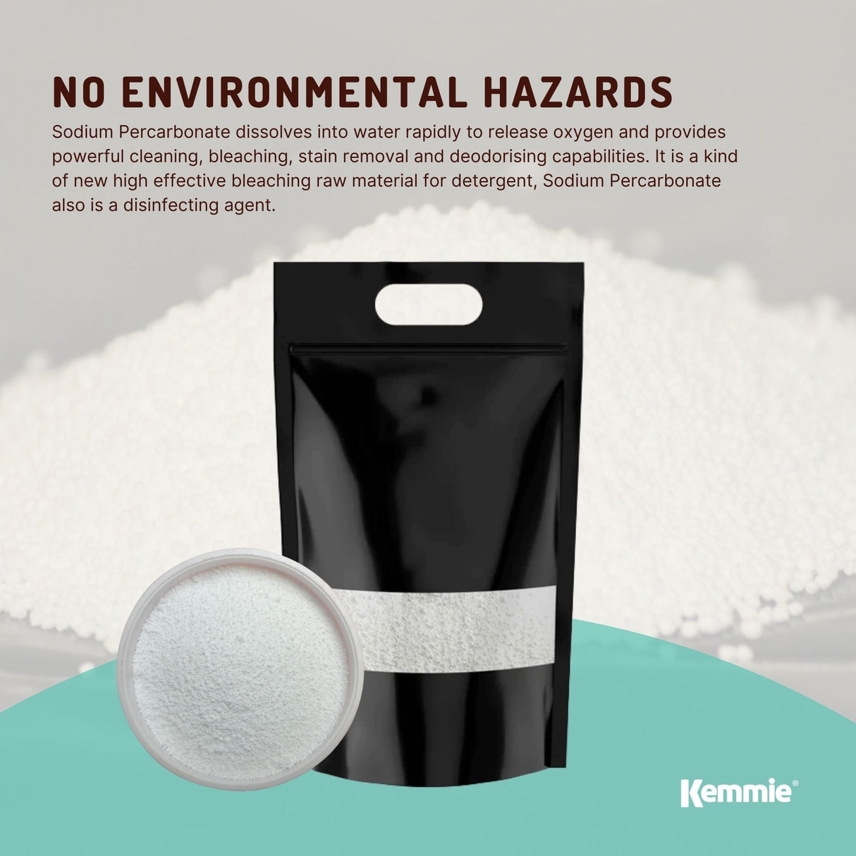 20Kg Eco-Friendly Sodium Percarbonate - Powerful Oxygen Bleach for Laundry and Cleaning