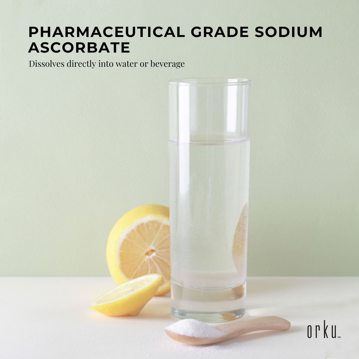 1Kg Buffered Sodium Ascorbate Powder - Gentle Vitamin C Supplement