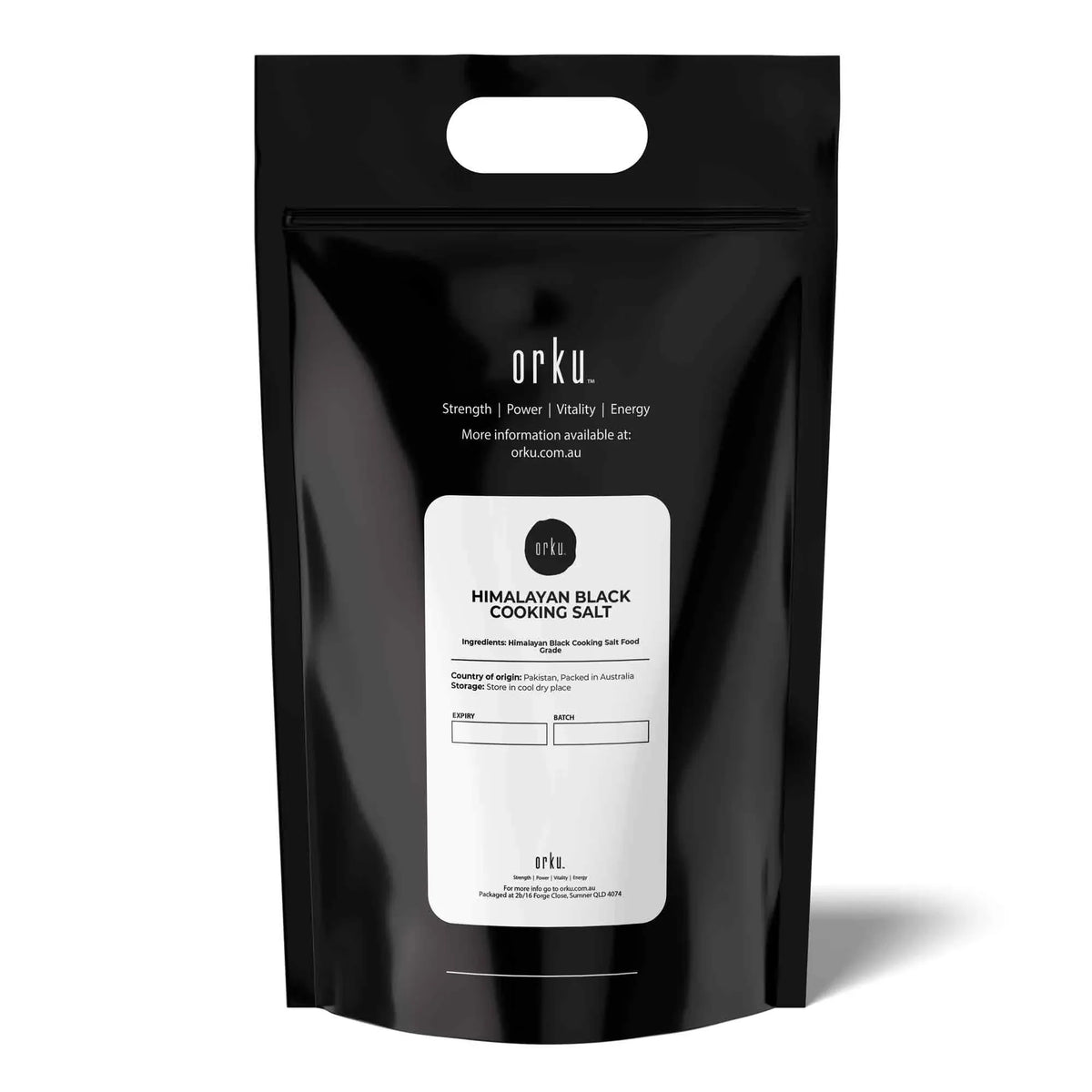 Orku 5Kg Himalayan Black Salt Cooking Kala Namak Vegan Seasoning