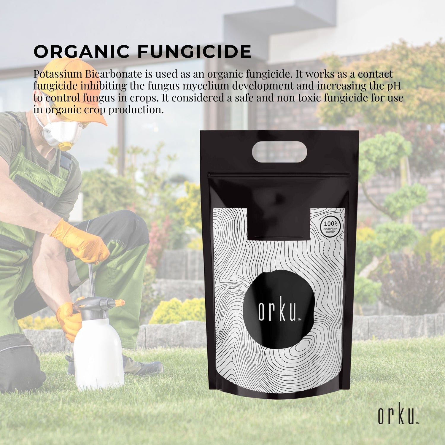 5Kg Pure Food Grade Organic Potassium Bicarbonate Powder for Baking, Brewing, and Gardening