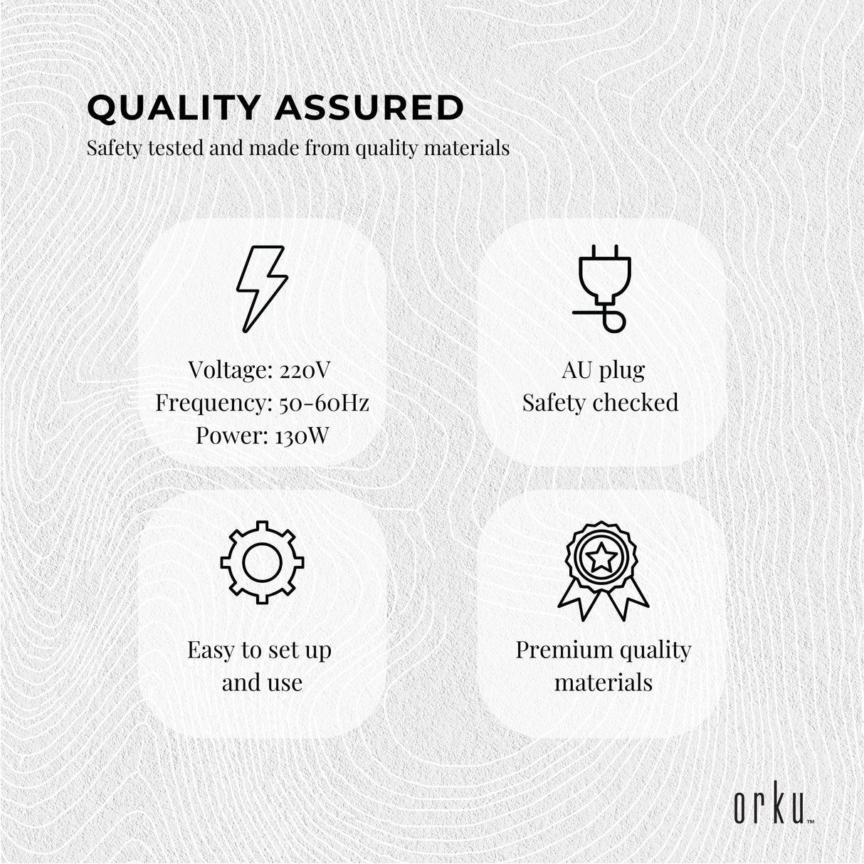 Orku 20L Ozone UV Steriliser Box - Beauty Equipment Salon Nail Tools Sterilizer