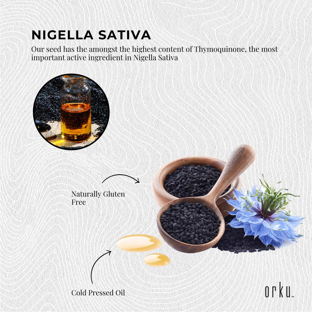 100ml Pure Black Seed Oil - 100% Ethiopian Nigella Sativa Cumin Cold Pressed