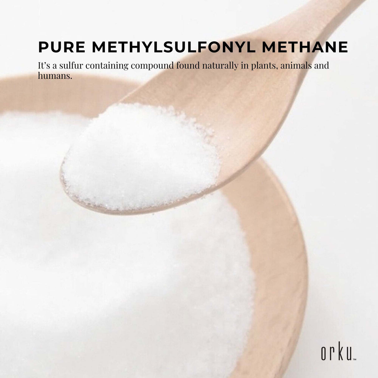 3Kg Pure MSM Powder - Pharmaceutical Grade Methylsulfonylmethane Crystals