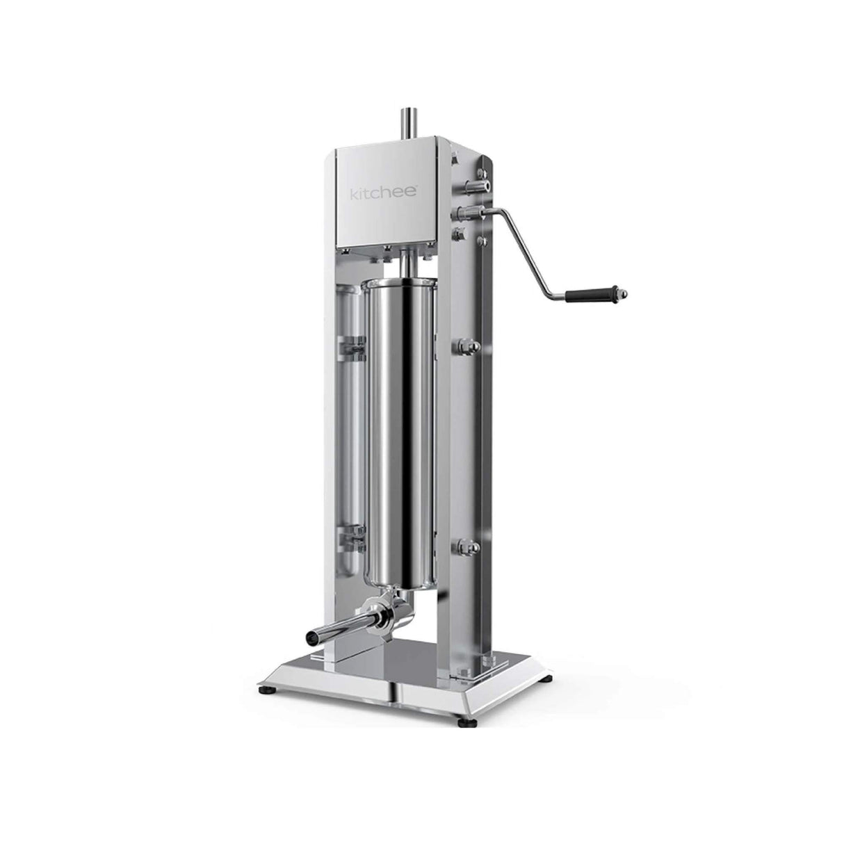 7L Stainless Steel Manual Vertical Sausage Stuffer Machine with Multiple Nozzles