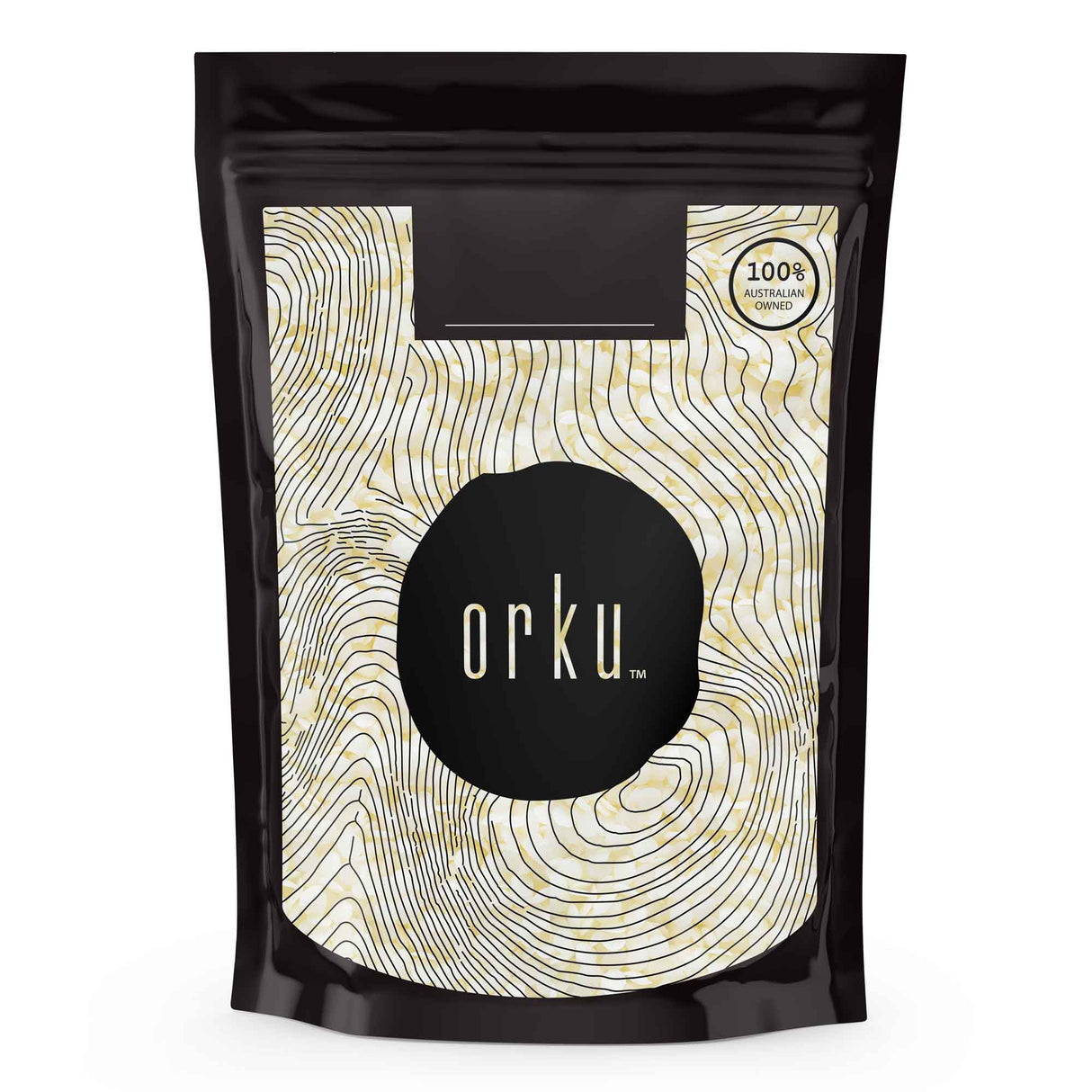 Orku 100g Pure Beeswax Pellets White BP Grade Refined Bead - Candle Cosmetic DIY
