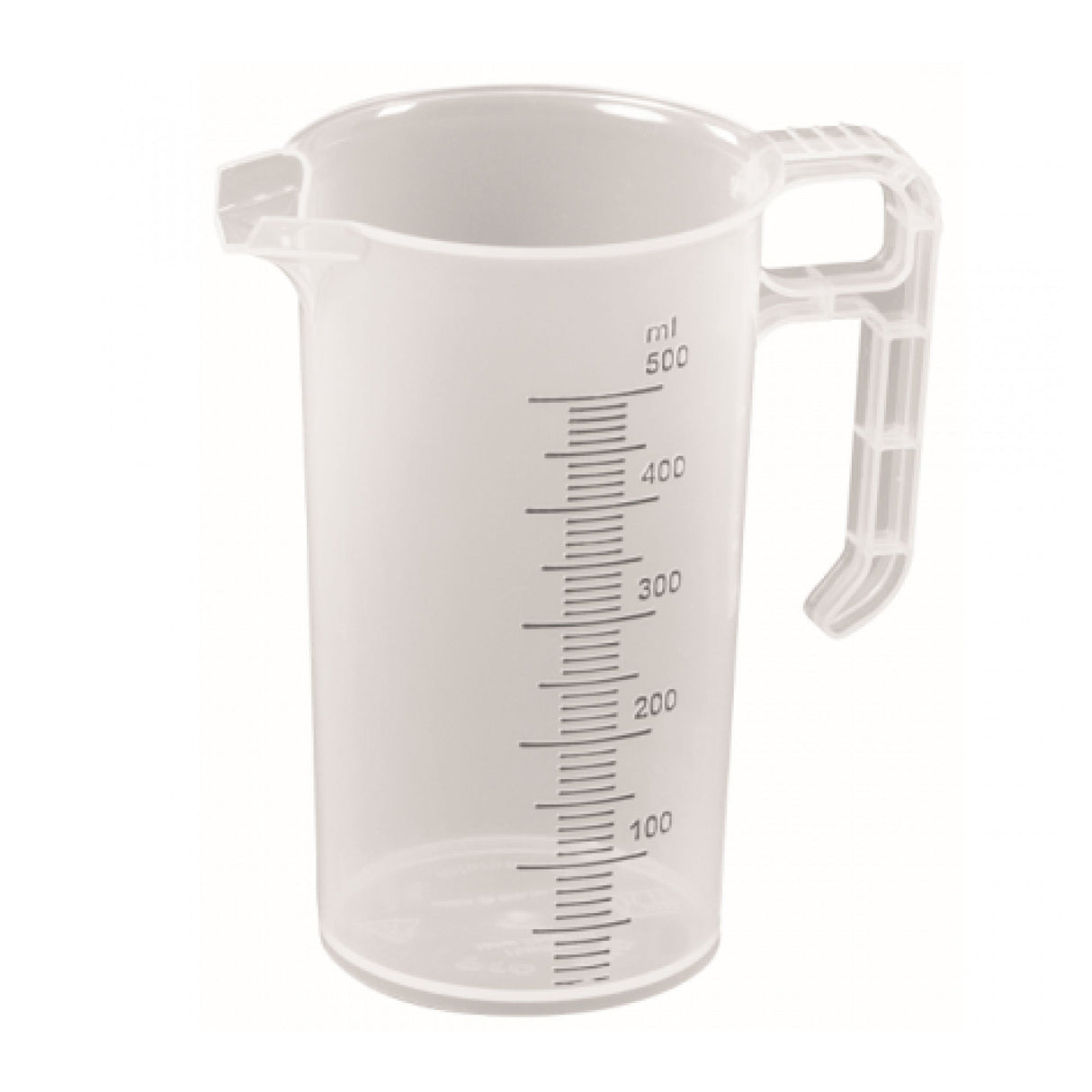 20x 500ml Measuring Jug Strong Clear Plastic Propylene BPA 5 Food Grade Pro-Jug