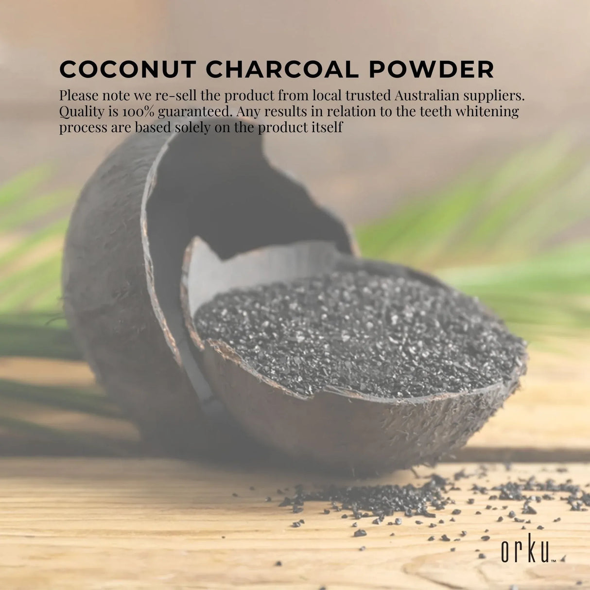 Orku Bulk 10Kg Granular Activated Carbon GAC Coconut Shell Charcoal Filtration