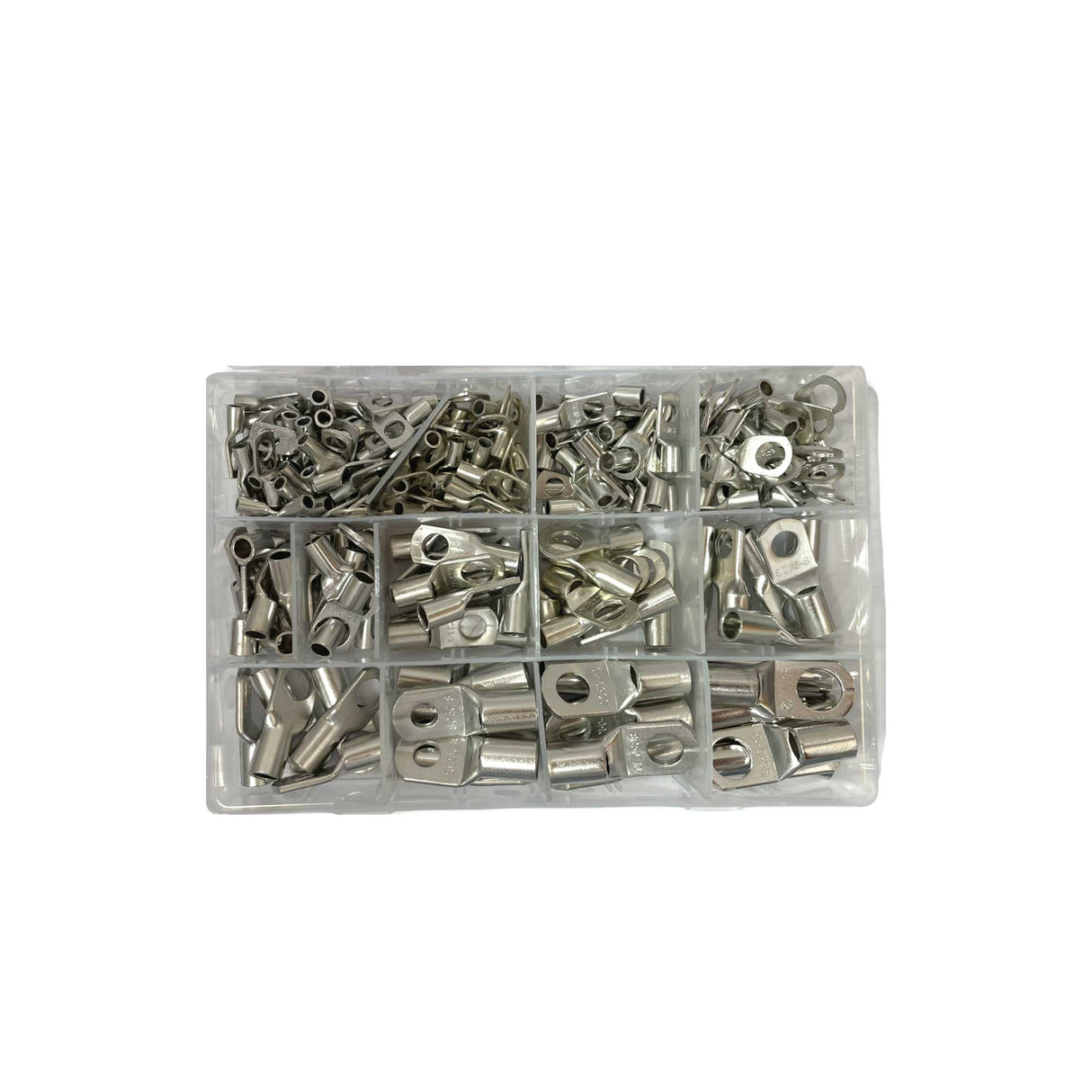240-Piece Premium Copper Ring Terminal Connectors for Electrical Applications