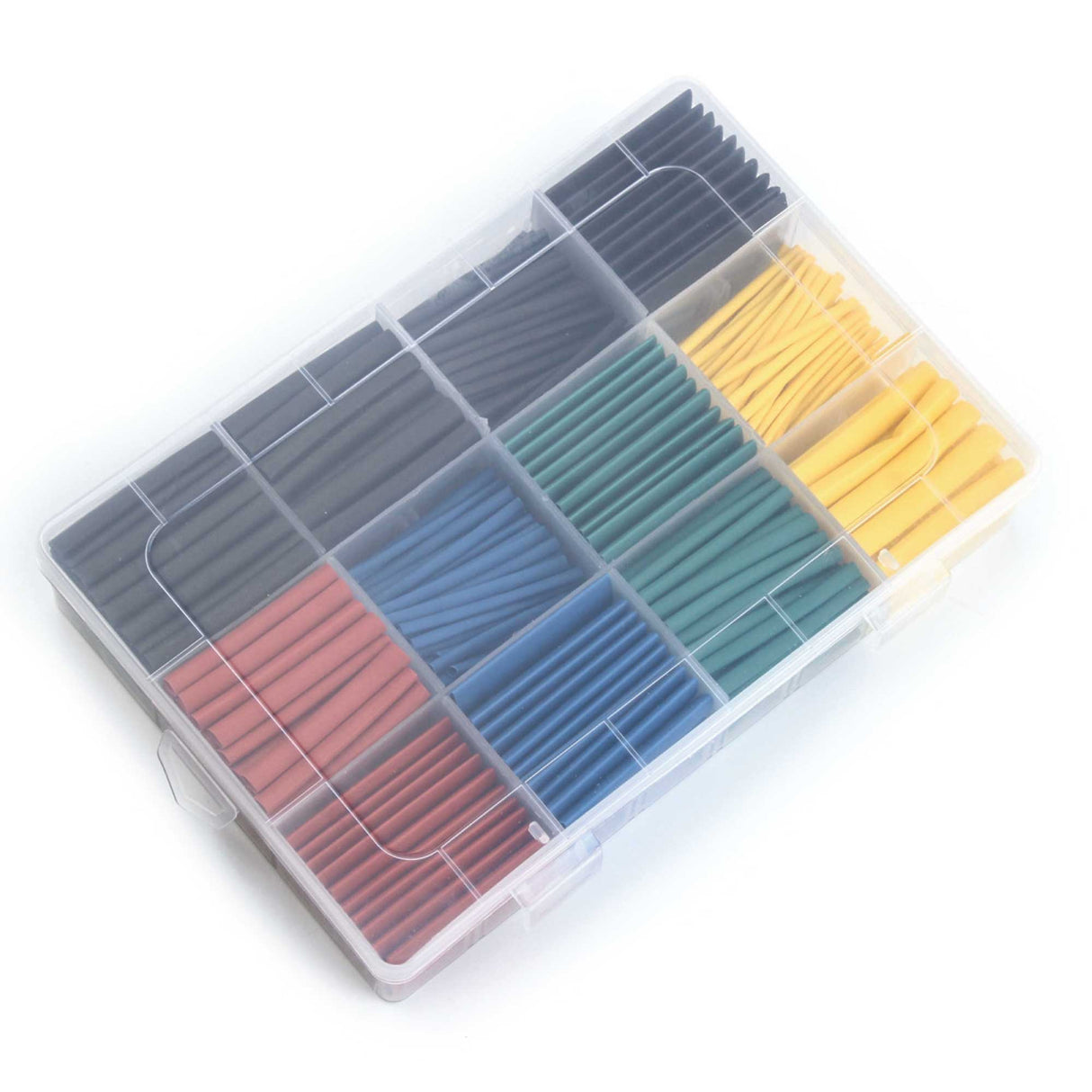 Comprehensive 530-Piece Heat Shrink Tubing Set for Electrical Insulation and Protection