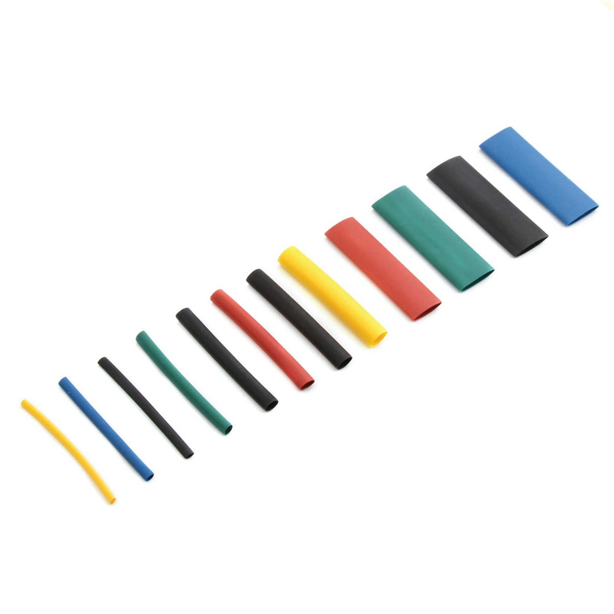 Comprehensive 530-Piece Heat Shrink Tubing Set for Electrical Insulation and Protection
