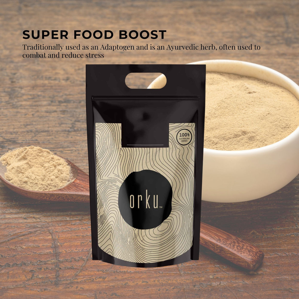 Bulk 20Kg Premium Organic Ashwagandha Root Powder – Withania Somnifera Herbal Supplement