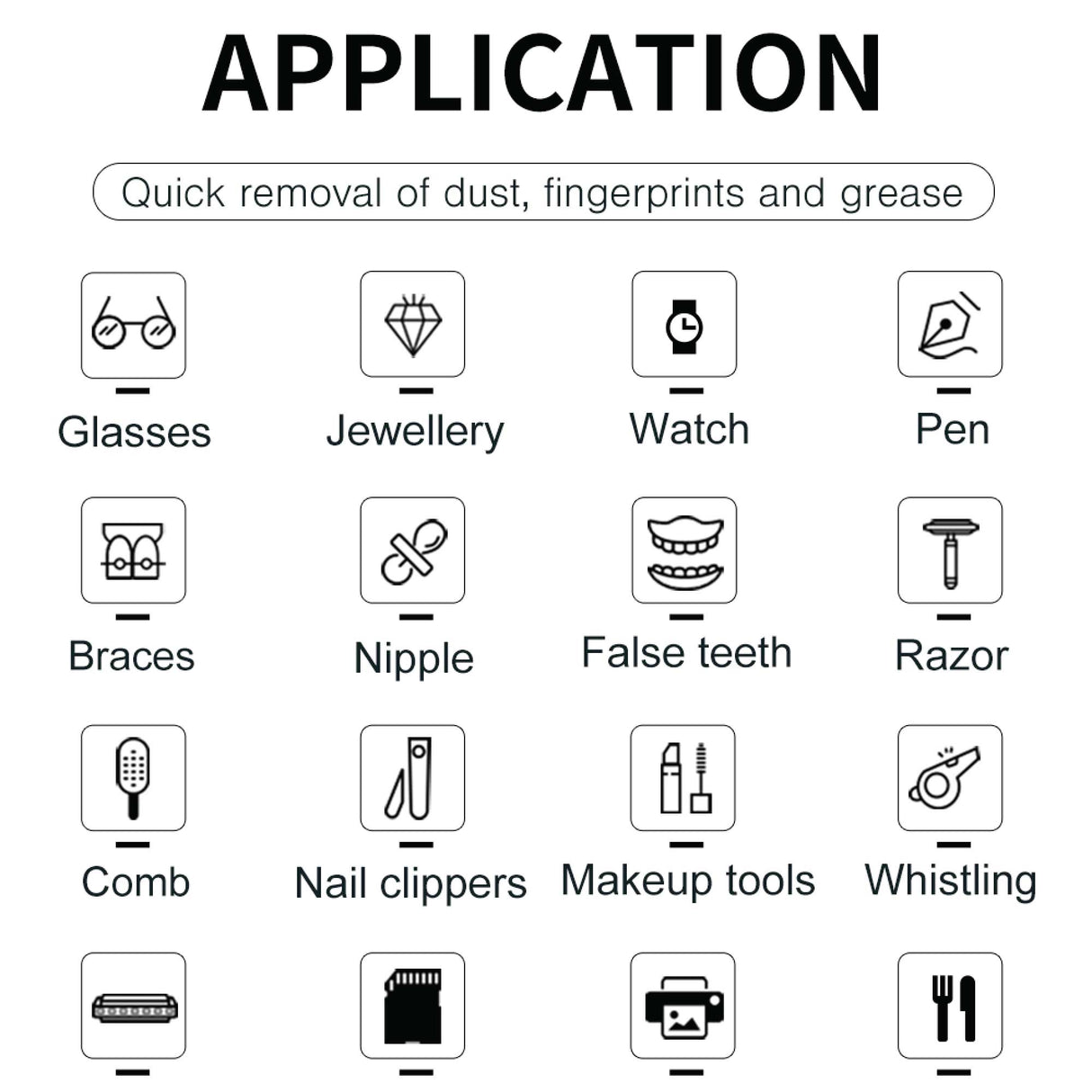 600ml Portable Ultrasonic Cleaner in Lake Blue - Mini Sonic Bath for Jewelry and More