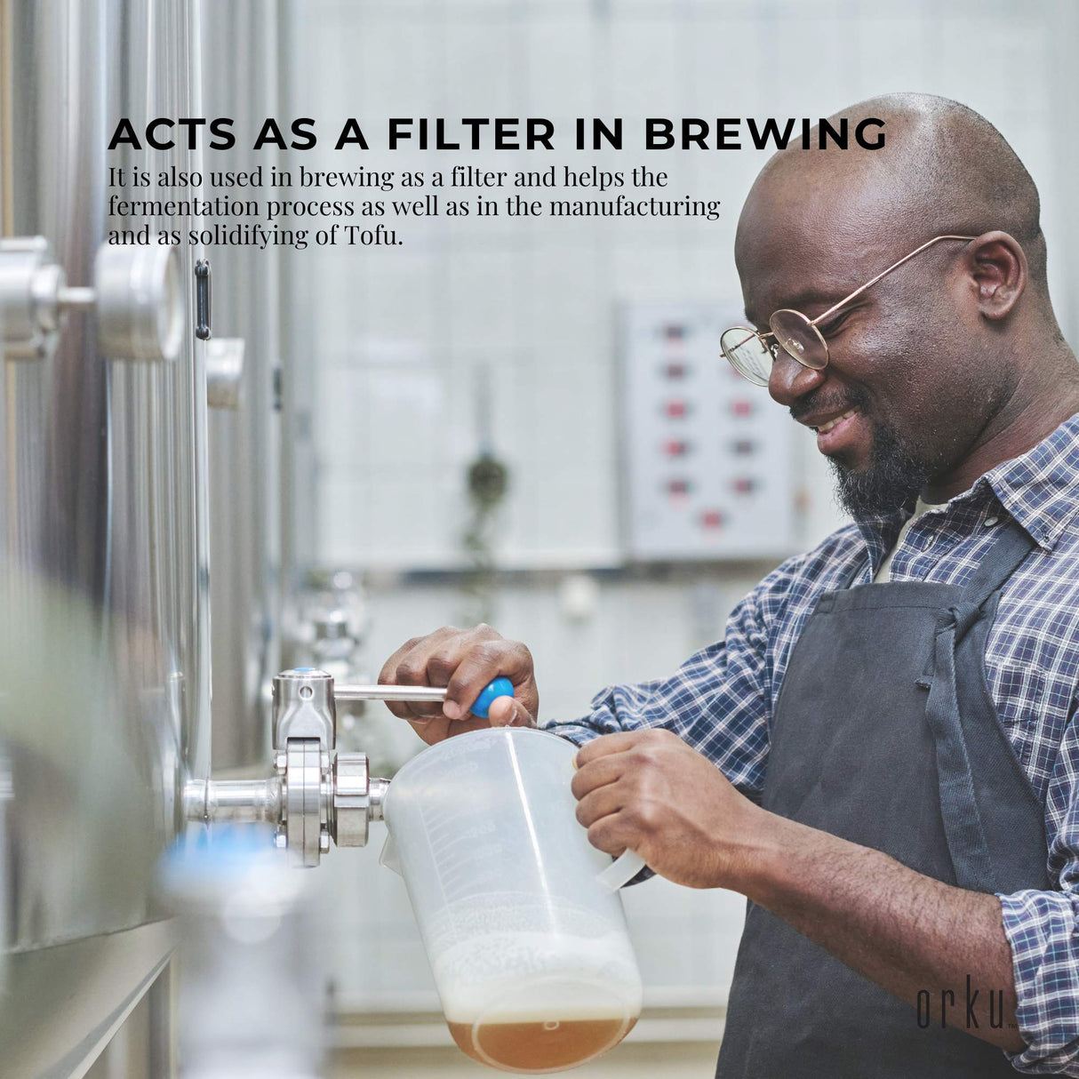 Premium Food Grade Calcium Sulphate Gypsum Powder - 5Kg for Culinary and Brewing Applications