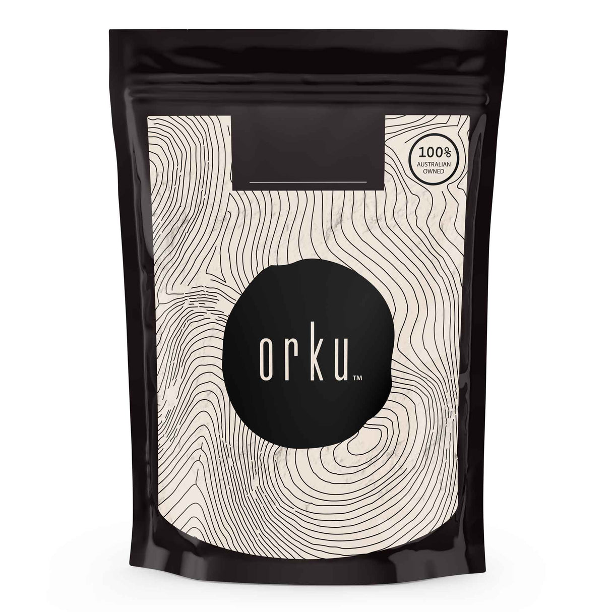Orku 1Kg WPI Whey Protein Isolate Powder - Vanilla Bag | Sports Food