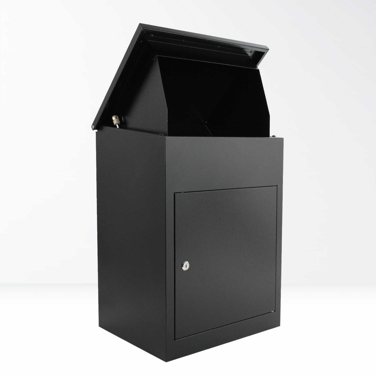Secure Parcel Drop Box - Weatherproof Mailbox for Safe Package Deliveries 44x35x58cm