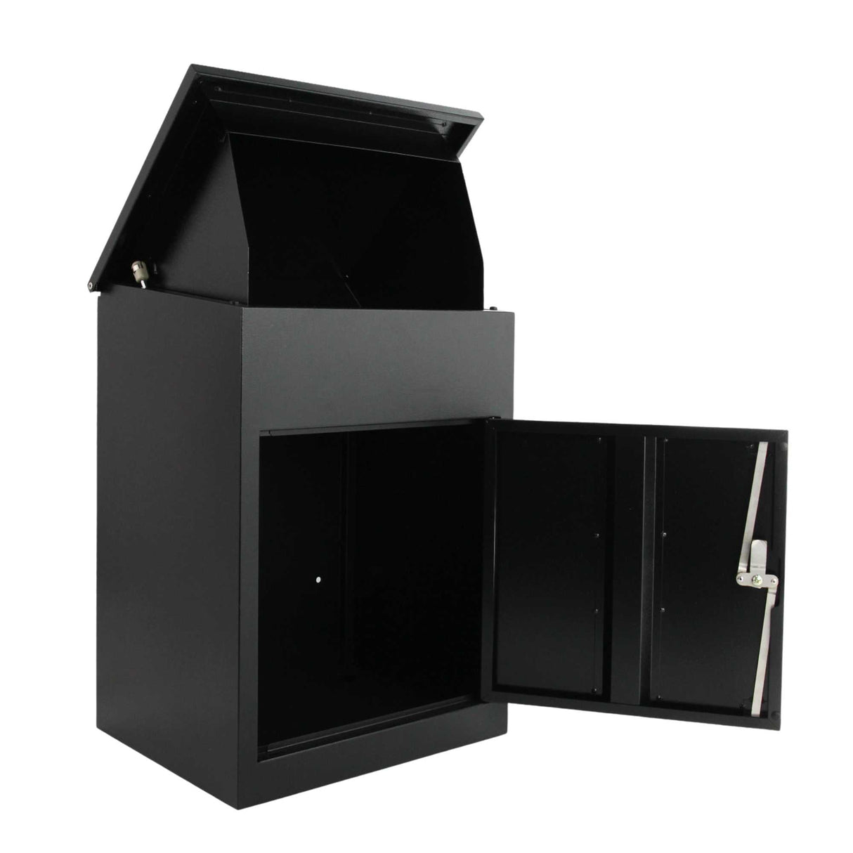 Secure Parcel Drop Box - Weatherproof Mailbox for Safe Package Deliveries 44x35x58cm