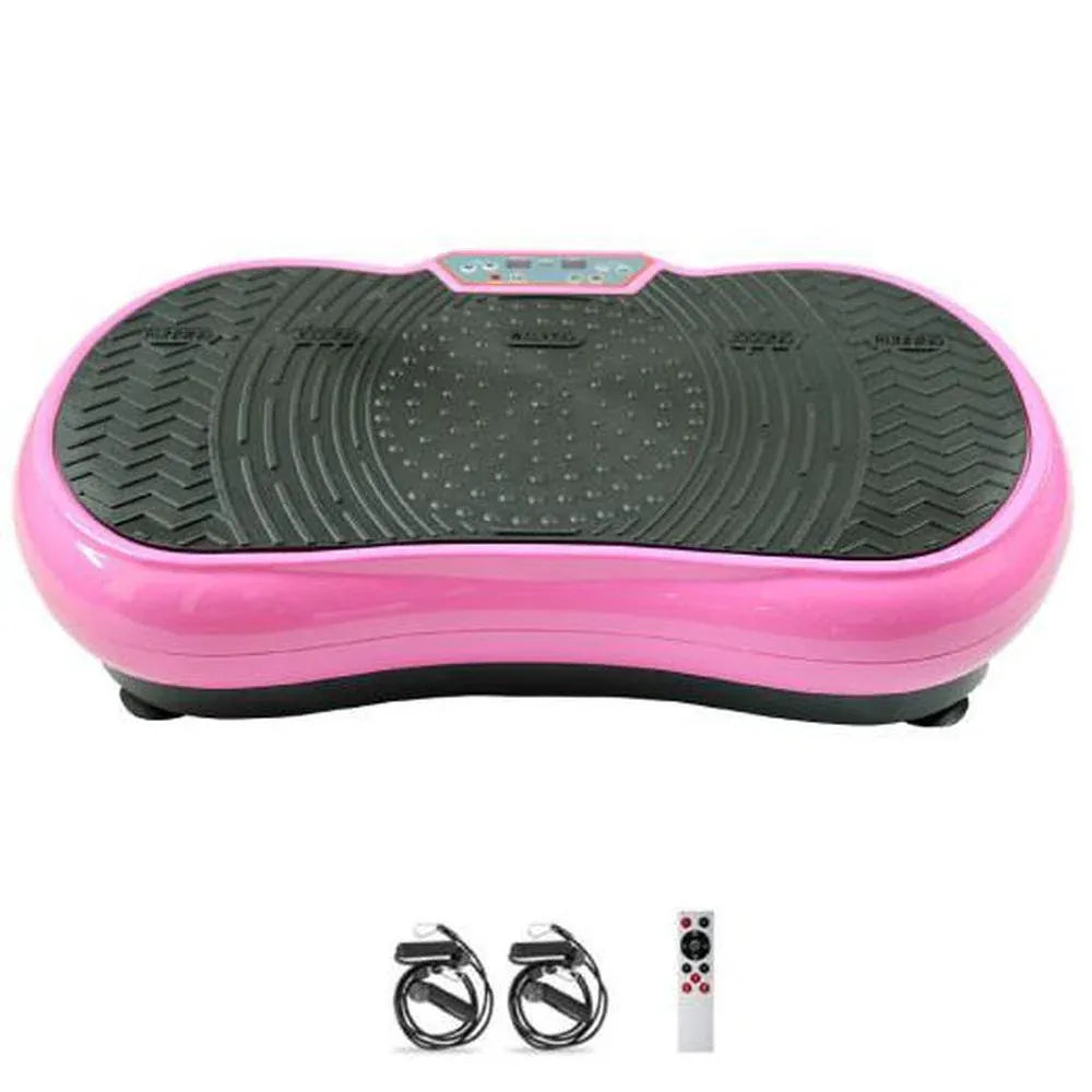 Social Hike Pink Vibration Machine Platform - Exercise Plate Whole Body Workout