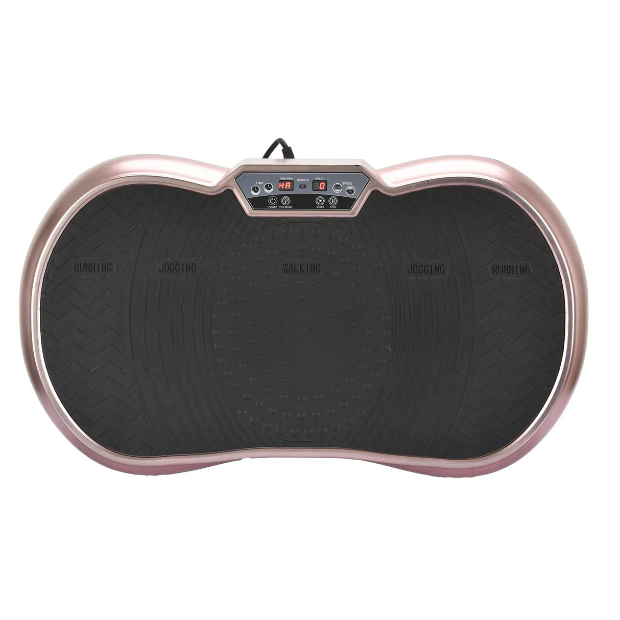 Social Hike Rose Gold Vibration Machine Platform - Exercise Plate Body Workout