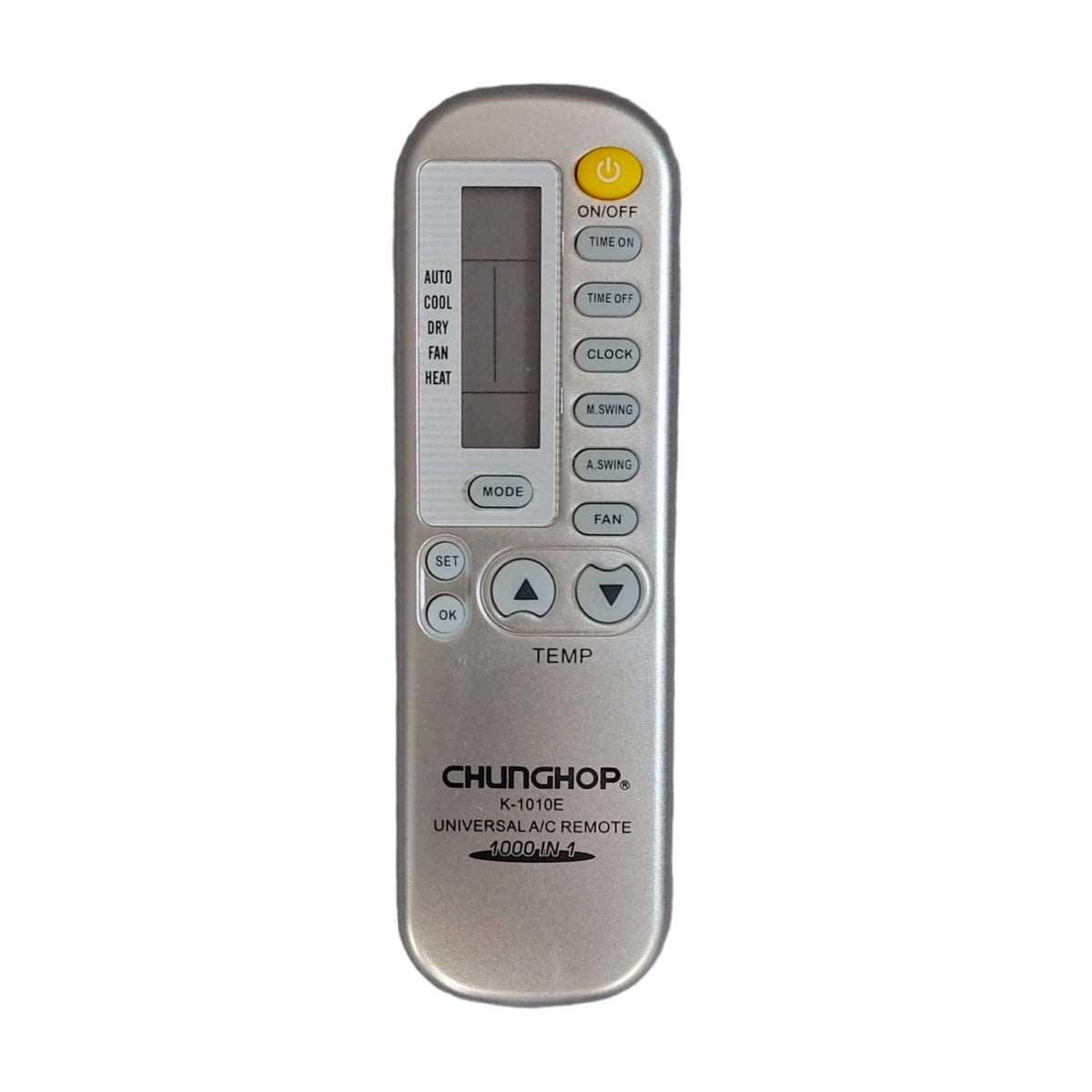 Chunghop Air Conditioner AC Remote Control Compatible with Panasonic and More