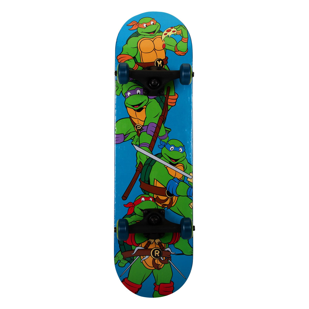 TMNT Popsicle Skateboard - 28-Inch Turtle Time Adventure