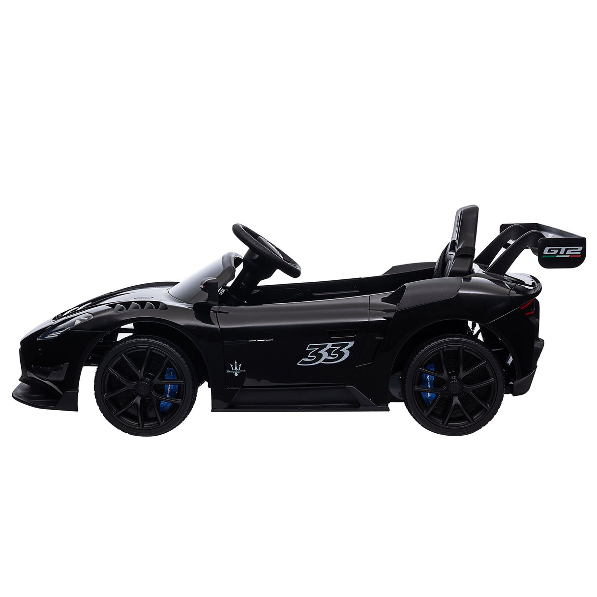 Kahuna Maserati MC20 GT2 Licensed Electric Kids Ride On Race Car Black