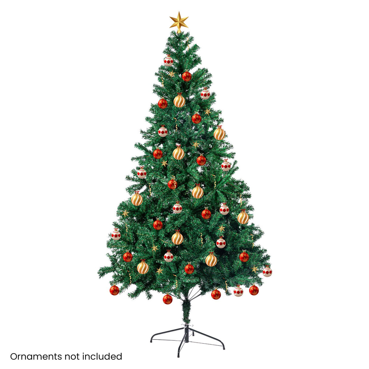 Lush Christabelle 1.5m Green Faux Christmas Tree - Festive Holiday Decor