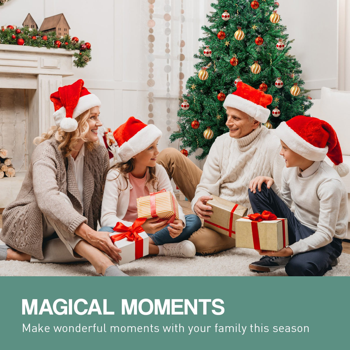 Lush Christabelle 1.5m Green Faux Christmas Tree - Festive Holiday Decor