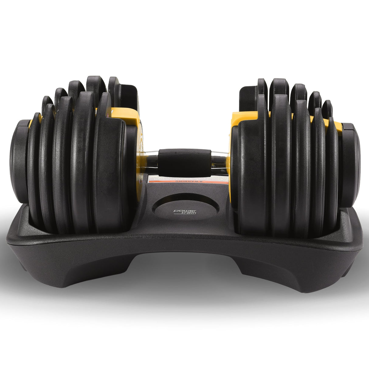 Powertrain 24KG Adjustable Home Gym Dumbbell - Gold