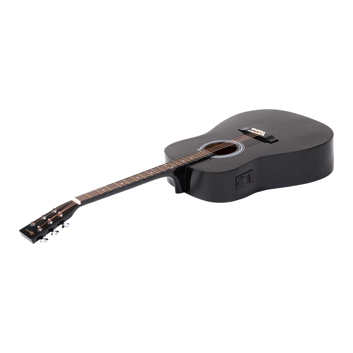Karrera Electronic Acoustic Guitar 41in - Black