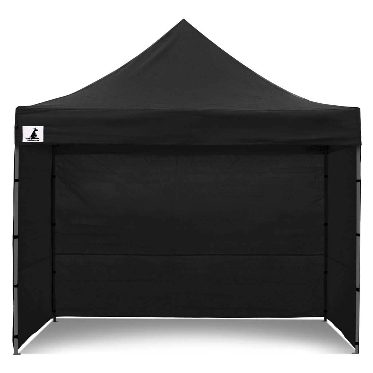 Wallaroo Gazebo Tent Marquee 3x3 PopUp Outdoor Black