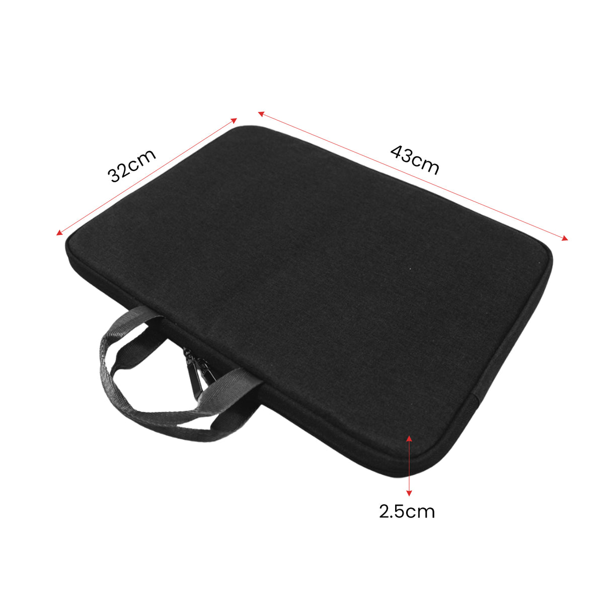 Klika 15.6??Water-Resistant Laptop Sleeve Bag