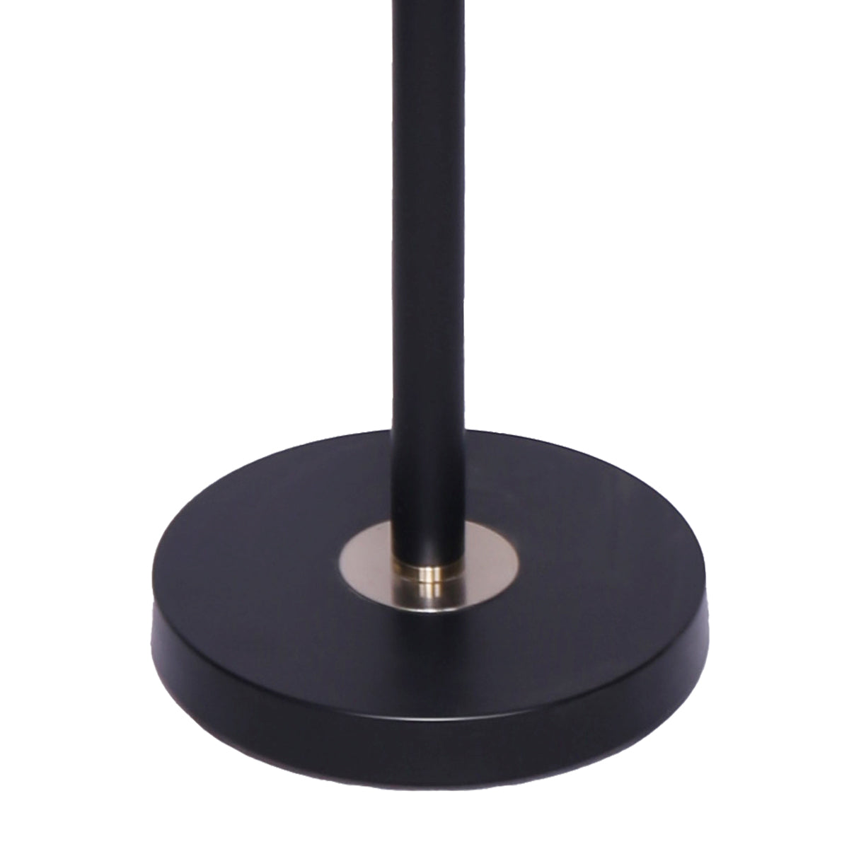 Sarantino Black/Brass Finish Reading Light Electric Table Lamp