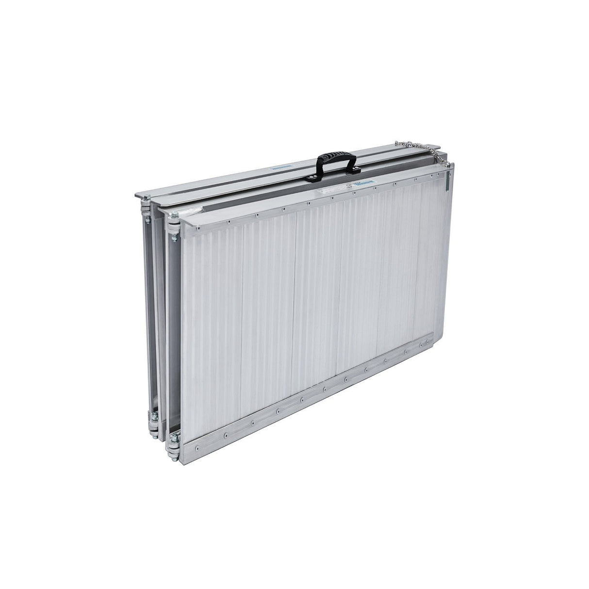 Kartrite 4ft Aluminium Foldable Wheelchair Ramp Non-Slip R02 Silver