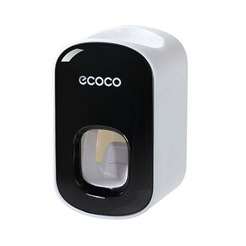 Ecoco Wall mount auto ands Free Toothpaste Dispenser Automatic Toothpaste Squeezer Bathroom Toothpas