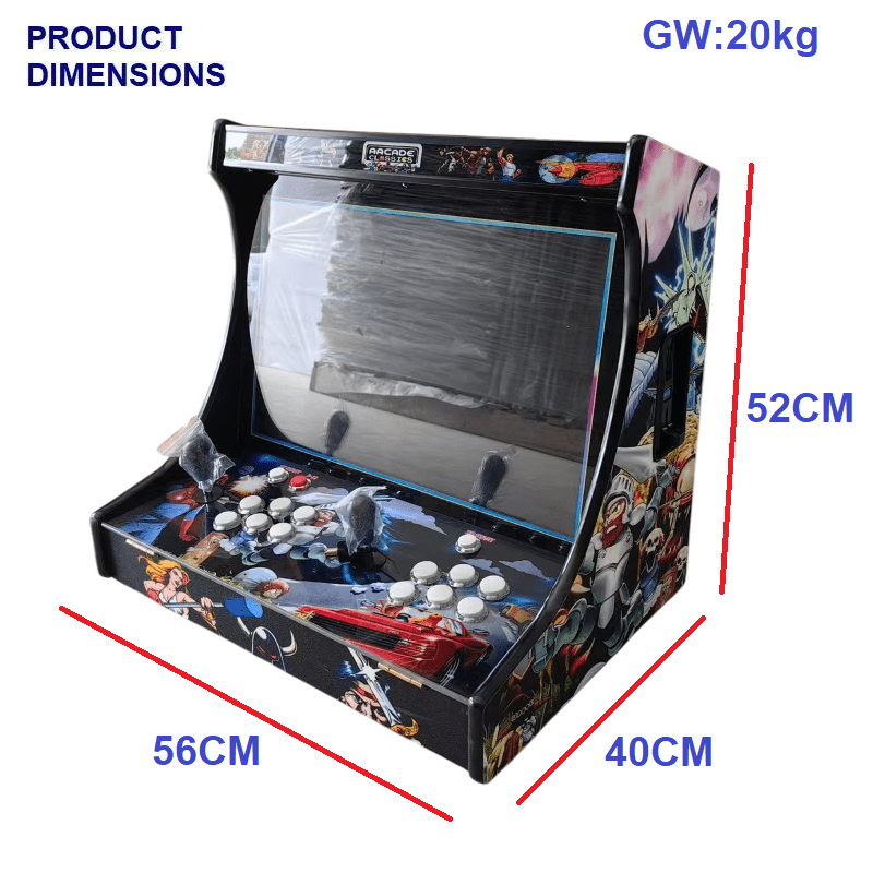 2025 Pandora's Game Box 22 inch Display 10000 Games IN 1 Mini Arcade Bartops