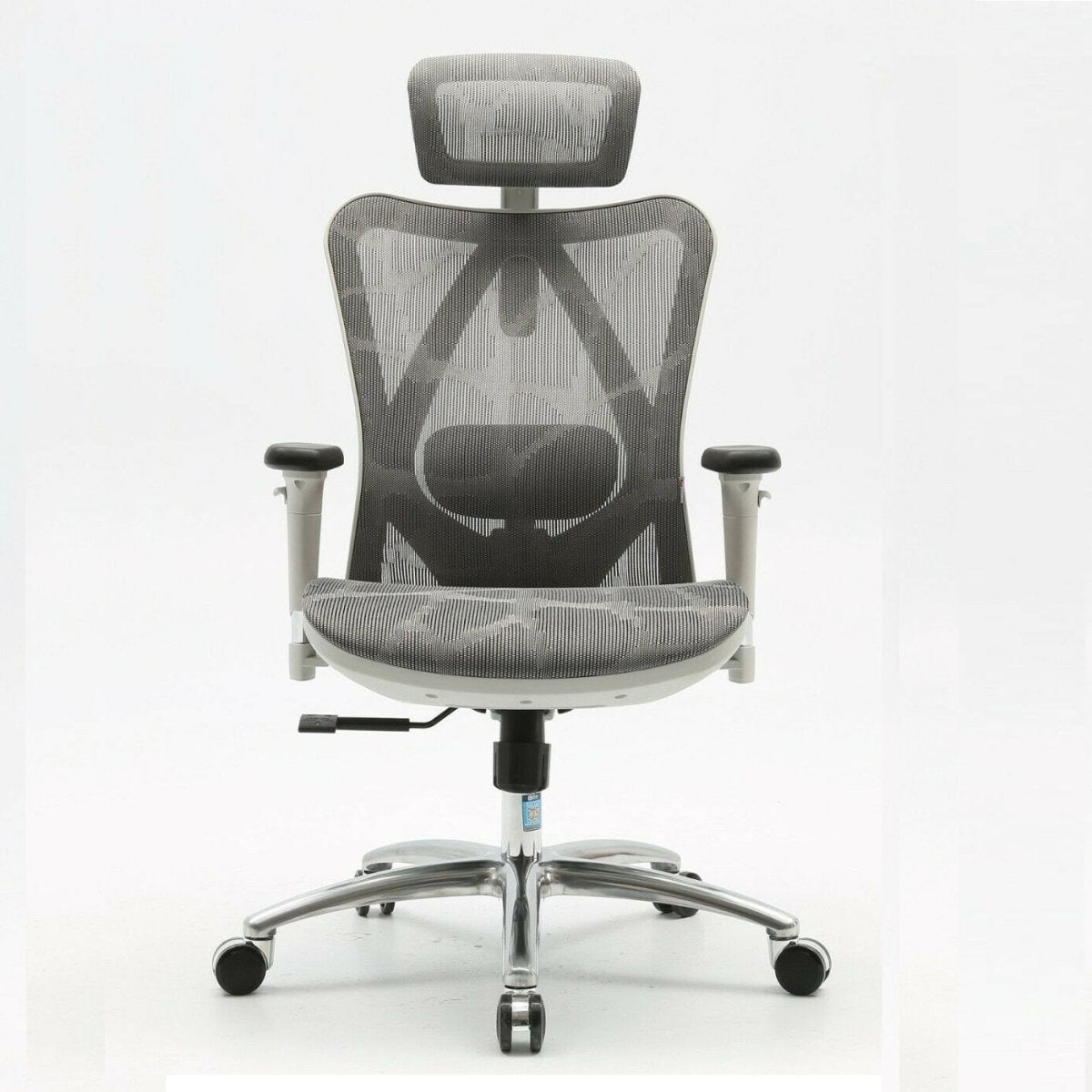 Sihoo M57 Ergonomic Office Chair Computer Chair Desk Chair High Back Chair Breathable3D Armrest and Lumbar Support Grey without Footrest