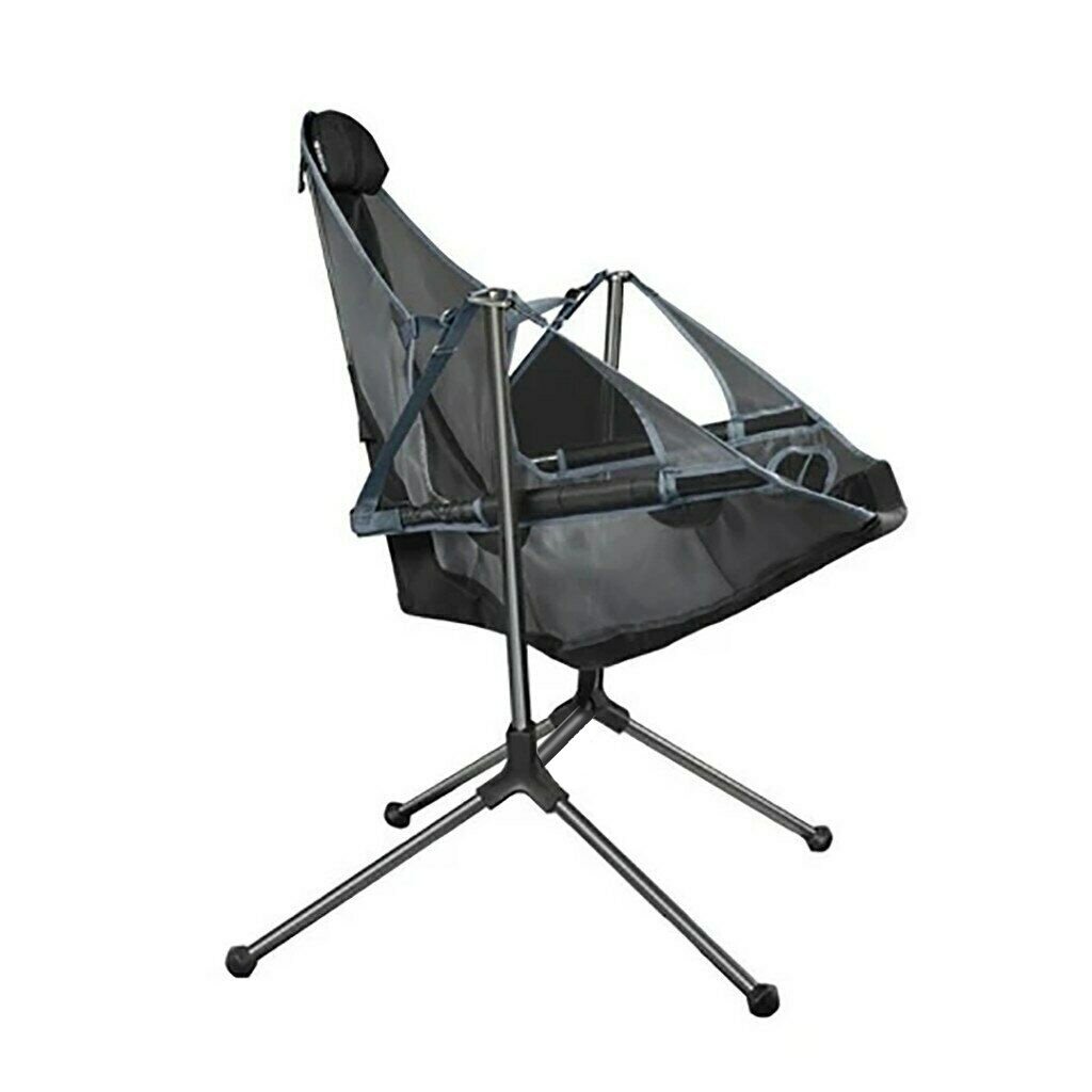 Camping Chair Foldable Swing Luxury Recliner Relaxation Swinging Comfort Lean Back Outdoor Folding Chair Outdoor Freestyle Portable Folding Rocking