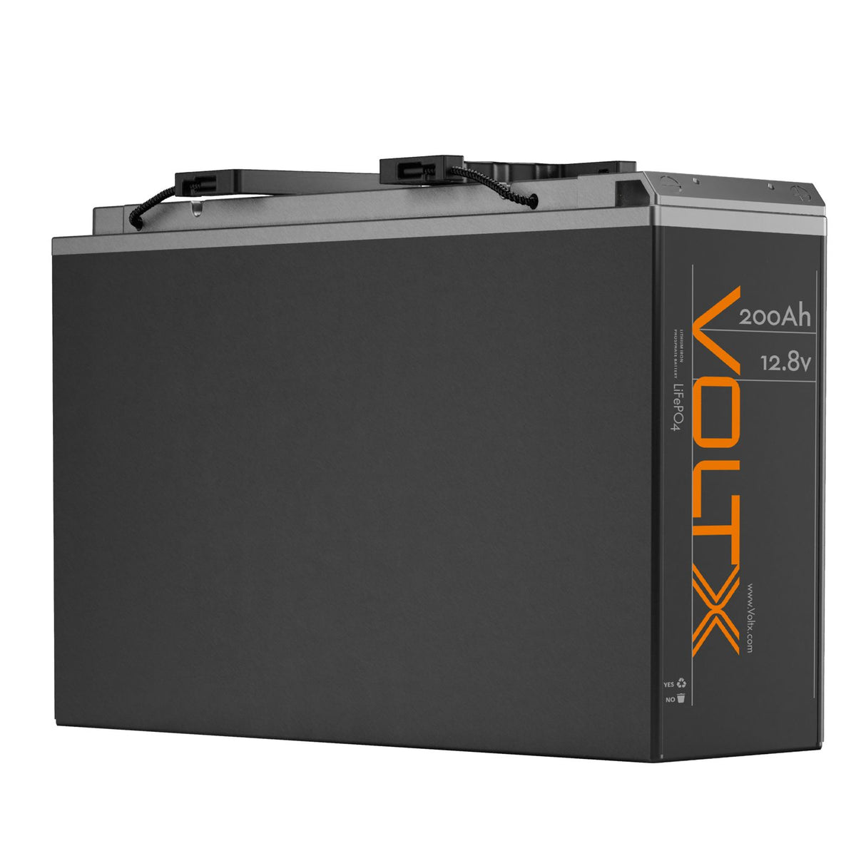 VoltX 12V Lithium Battery 200Ah Slim Plus