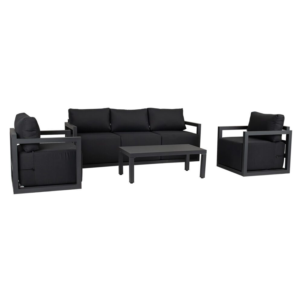 Alfresco 5-Seater Deep-Seated Patio Set ??White