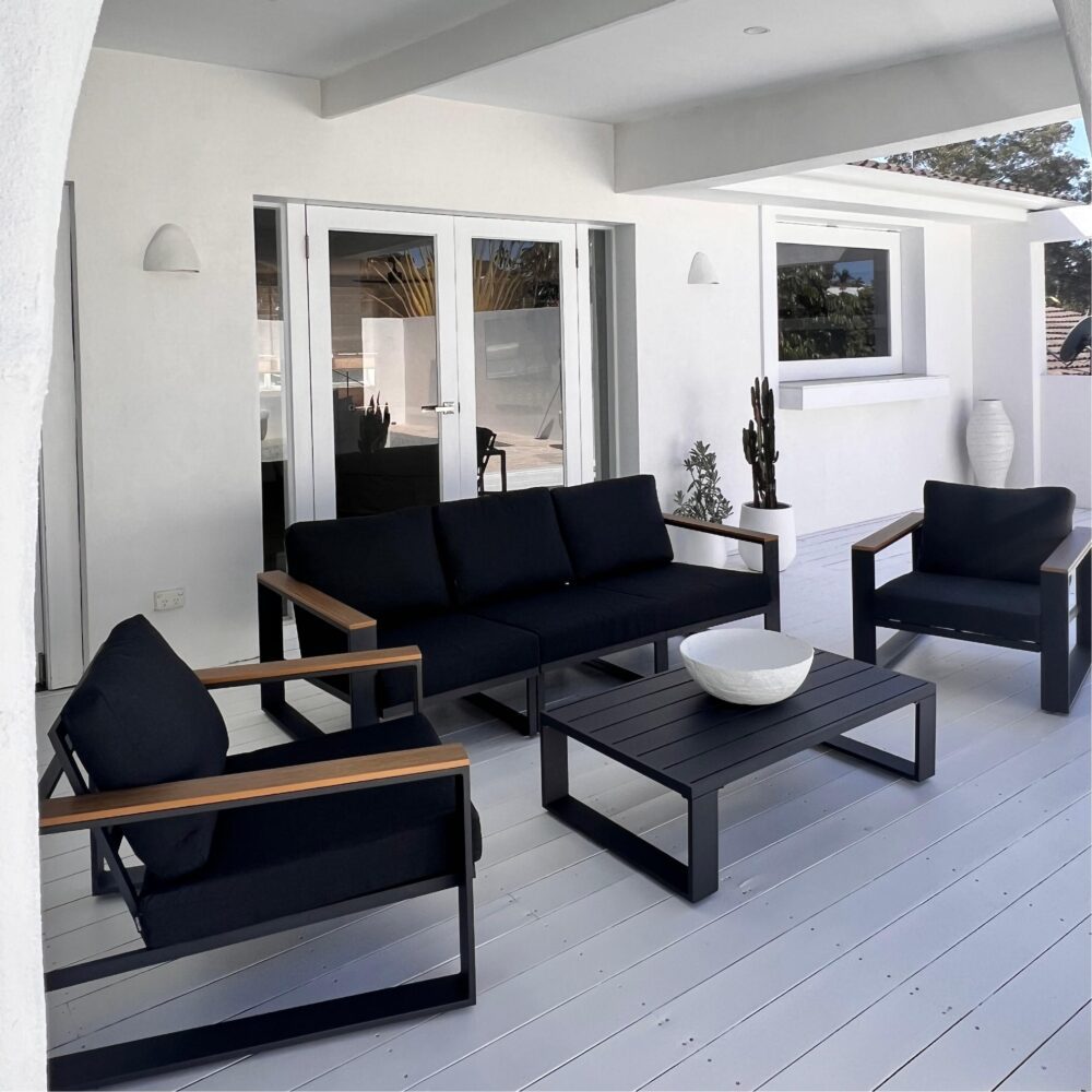 5 Seater Grandeur Lounge Suite ??Charcoal Grey