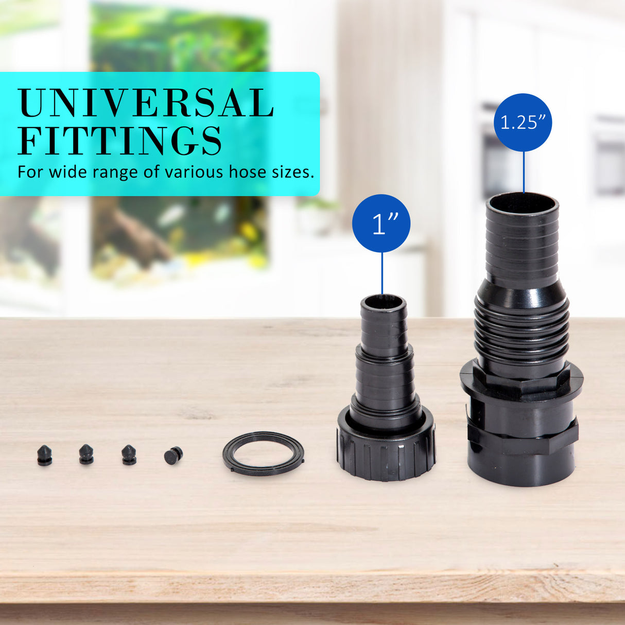 High-Performance 16000L/H Submersible Aquarium & Pond Water Pump