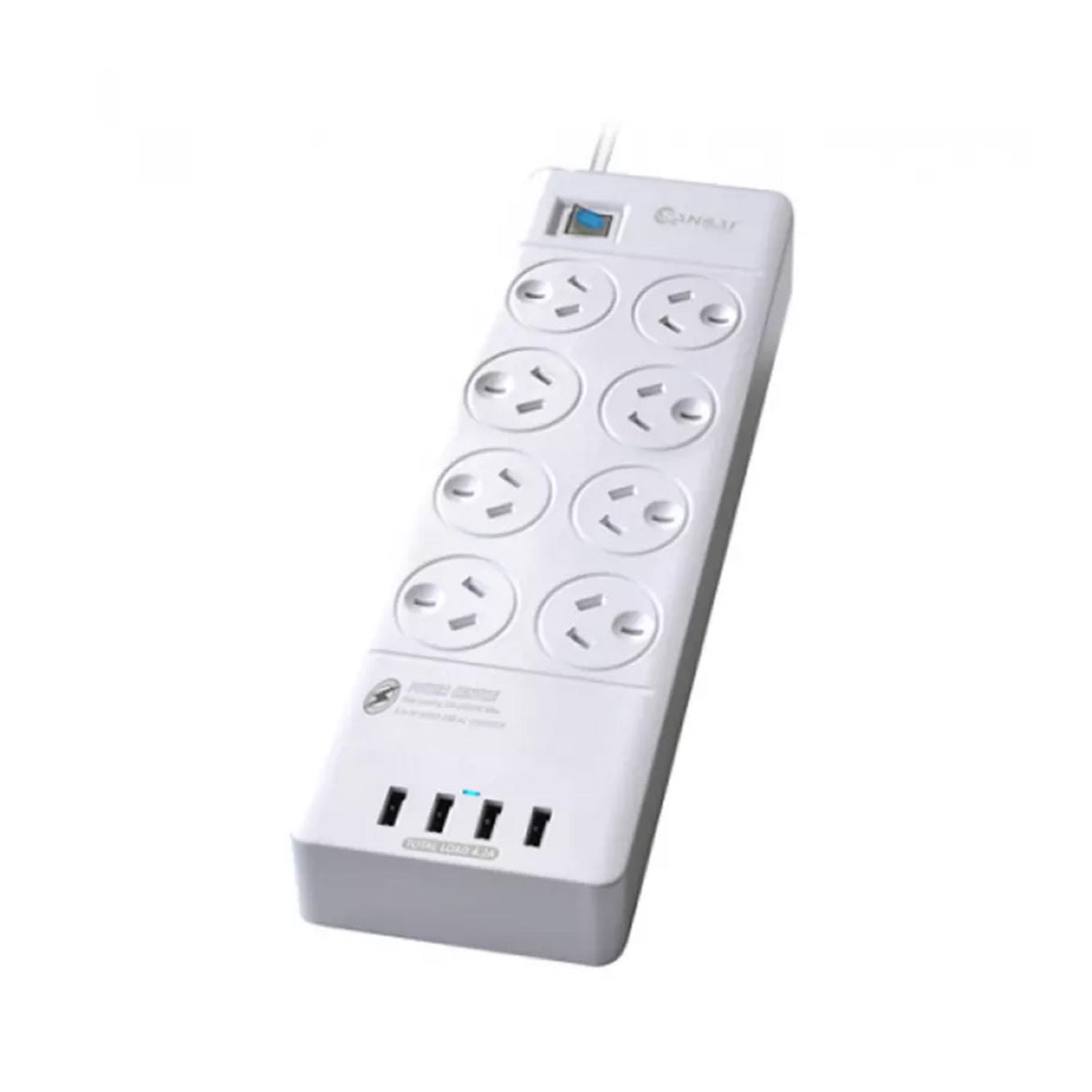 3X Sansai Surge Protected USB Power Board - 8 Ways