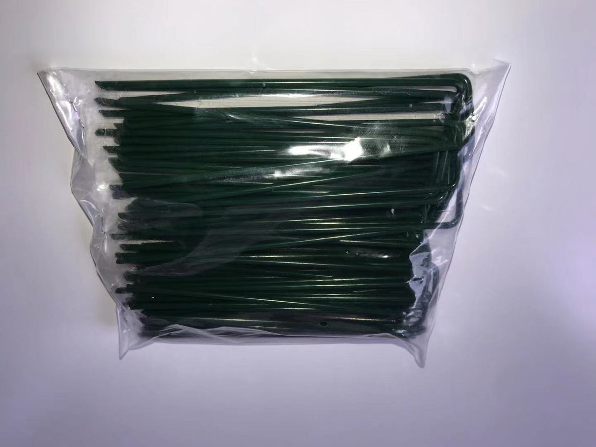 YES4HOMES 150 Synthetic Synthetic Grass Pins Fake Lawn Turf Weed Mat Nails