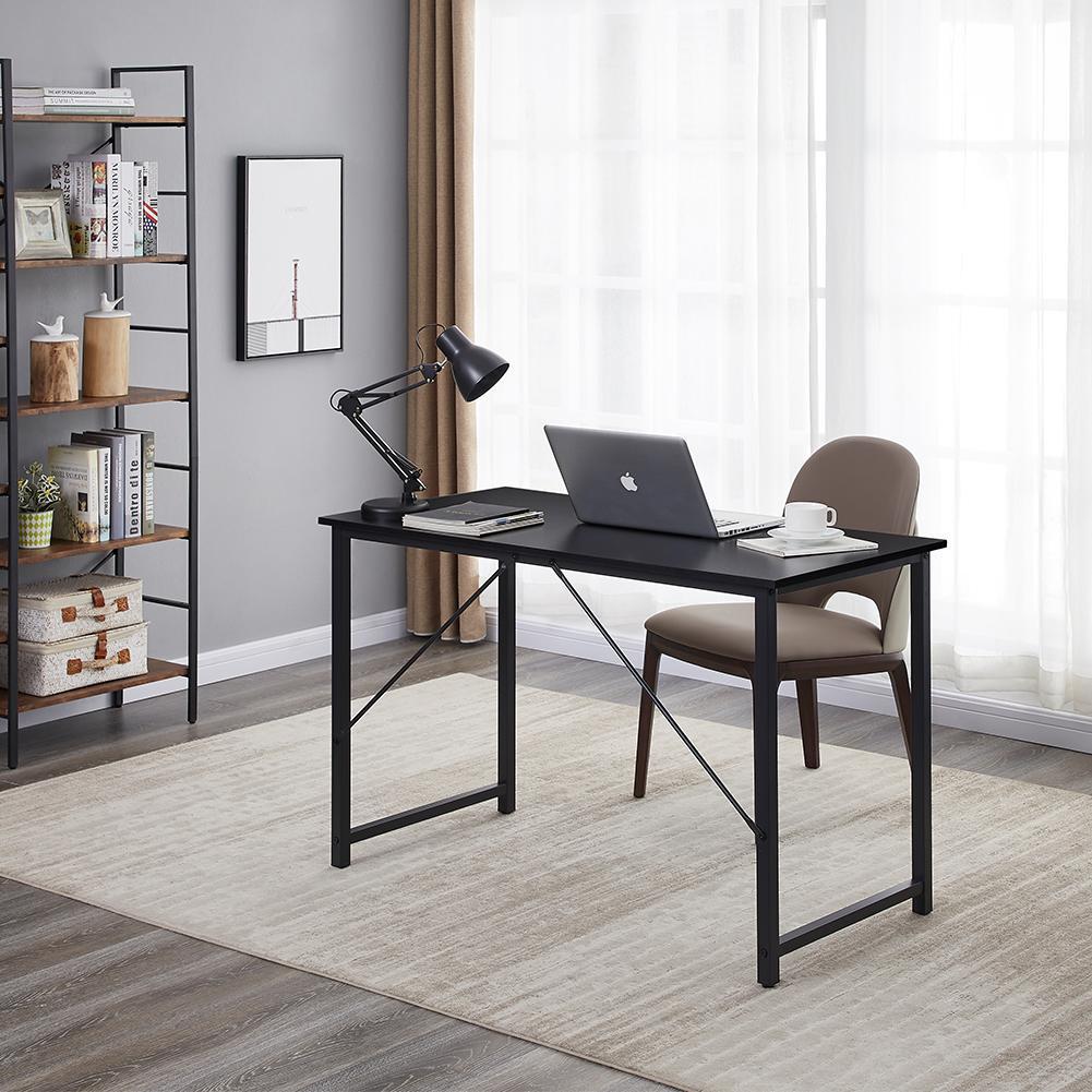YES4HOMES Computer Desk Sturdy Home Office Desk for Laptop Modern Simple Style Writing Table Multipurpose Workstation