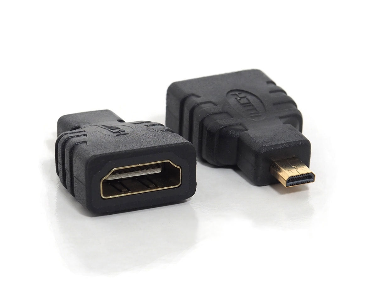 Dual-Function HDMI to Micro HDMI Adapter